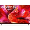 LG QNED 8K Smart TV 75 Inch QNED95 series, Cinema Screen Design 8K Cinema HDR WebOS Smart ThinQ AI Mini LED 75QNED95VPA 2021 Model