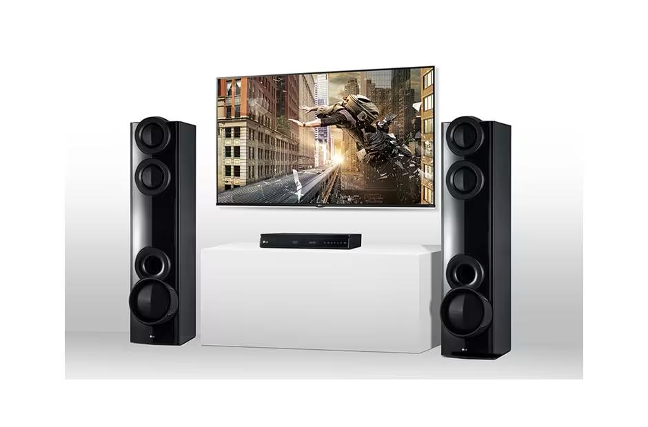 LG LHD675BG DVD Home Theatre System – 2.1 Channel - Image 2